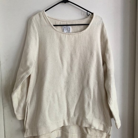 Jamie and the Jones Sweaters - Jamie + the Jones Women's Cream Sweater - Crew Neck